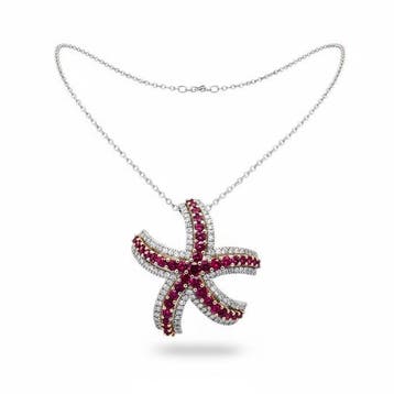 Damiani - Ketting met hanger - Stella Marina - 18 karaat