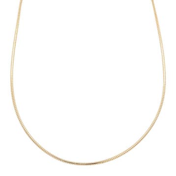 Gouden spang 42 cm 14 karaat, Verzenden, Zo goed als nieuw, Goud