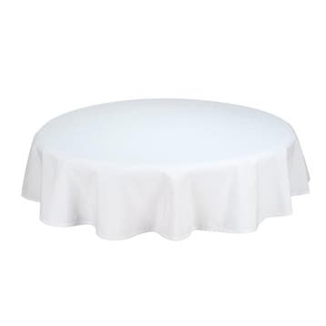 Tafelkleden Rond White Wit 275cm Ø - Treb SP, Verzenden, Nieuw
