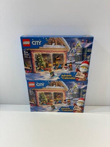 Lego Set - World City - 2X-BRAND NEW - SEALED - ADVENT, Nieuw