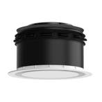 Pradovent -trim- Ø 100mm design ventiel (afvoer) - 50 m3/h, Verzenden, Nieuw