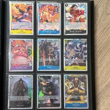 Bandai - 9 Mixed collection - One Piece, Nieuw