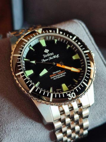 Zodiac - Super Sea Wolf Pro-Diver Chronometer Automatic -, Nieuw