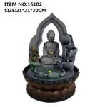 Bureaufontein Humilie –LED Waterdecoratie  Feng Shui Boeddha, Verzenden, Nieuw in verpakking