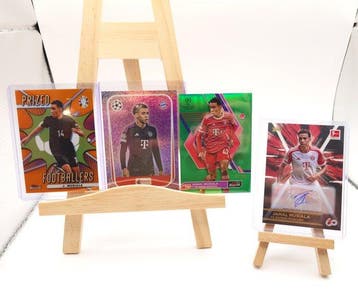 Topps Finest, Merlin Jamal Musiala Gesigneerde kaart,, Nieuw