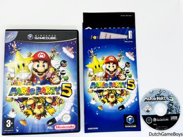 Nintendo Gamecube - Mario Party 5 - HOL (1), Spelcomputers en Games, Games | Nintendo GameCube, Verzenden, Gebruikt