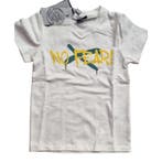 Shortsleeves -- No Fear - 86/92 / Wit, Verzenden, Nieuw