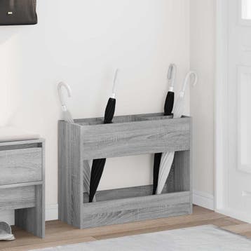 vidaXL Paraplu Standaard Grijs Sonoma 65 x 24 x 50 cm, Verzenden, Nieuw