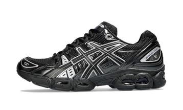 Asics Gel-Nimbus 9 Black Pure Silver, Nieuw