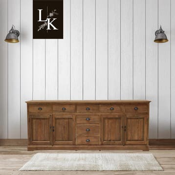 Dressoir 240 cm – laden en deuren – maatwerk mogelijk, Ophalen of Verzenden, Nieuw