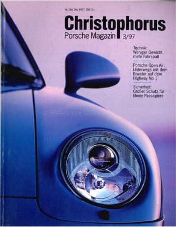 1997 PORSCHE CHRISTOPHORUS MAGAZINE 266 DUITS, Nieuw, Porsche, Author