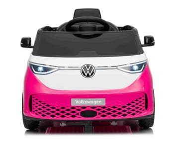 Kinderauto Roze, Volkswagen iD BUZZZ, 12V, RC,  met garantie, Verzenden, Nieuw