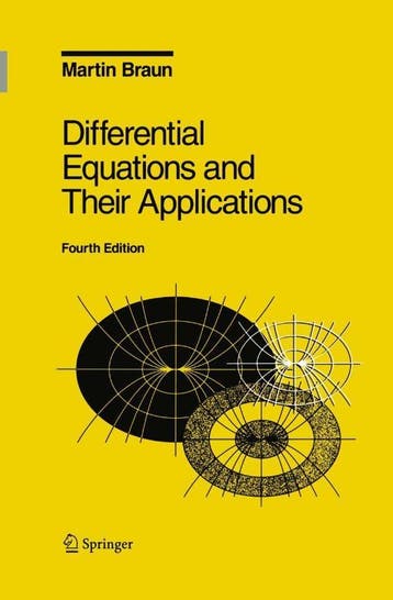 Differential Equations and Their Applications 9780387978949, Zo goed als nieuw