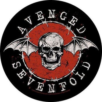 Avenged Sevenfold - Distressed Skull - Backpatch off. merch., Ophalen of Verzenden, Nieuw, Kleding