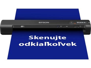 Veiling - Epson WorkForce ES-60W - Mobiele Scanner - Met Wi-, Nieuw