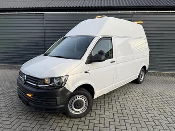 Volkswagen Transporter 2.0 TSI L2H3 Benzine Airco Cruise Inr, Gebruikt, Volkswagen, Overige brandstoffen, Wit