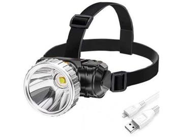 Veiling - Hoofdlamp Led Oplaadbaar 180 Lumen, Nieuw