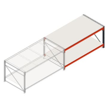 Aanbieding: Werktafel grootvakstelling dubbellaags, Nieuw