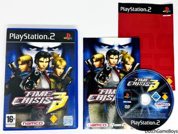 Playstation 2 / PS2 - Time Crisis 3, Spelcomputers en Games, Verzenden, Gebruikt
