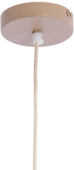 2dekans | Light & Living Hanglamp Cesano - Ø50x20 cm - Wit -, Ophalen of Verzenden, Zo goed als nieuw