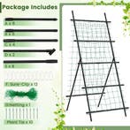 LIVSK Plantenklimrek voor Klimplanten - Verticale Klimhulp -, Verzenden, Nieuw