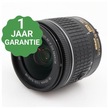 10% korting | Nikon AF-P 18-55mm f/3.5-5.6G DX VR, Audio, Tv en Foto, Verzenden, Gebruikt