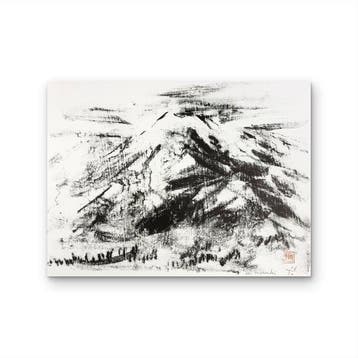 Mountain Landscape (Mt.Fuji) - Iri Maruki (19011995) -, Antiek en Kunst