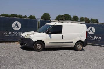 Veiling: Bestelwagen Opel Combo Diesel 90pk 2014, Gebruikt, Wit, BTW verrekenbaar, Opel