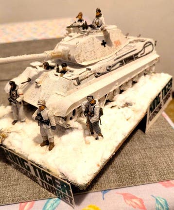 Tamiya 1:35 - Model militair voertuig - King Tiger Porsche, Nieuw