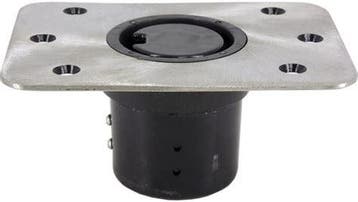 Plug In Base 2-3/8 (6cm)RVS  5x7, Watersport en Boten, Ophalen of Verzenden, Nieuw