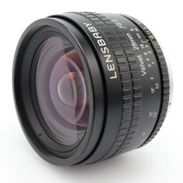 Lensbaby Velvet 28 Canon EF, Audio, Tv en Foto, Fotografie | Lenzen en Objectieven, Verzenden, Gebruikt