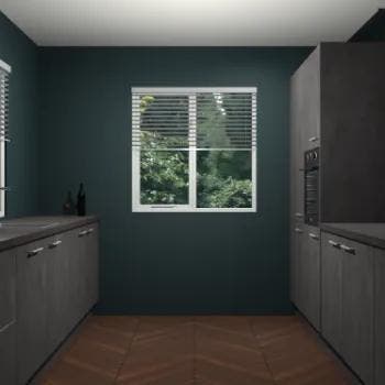 Beton Antraciet-keuken Lusaka 45953, Verzenden, Nieuw