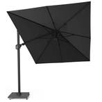 Challenger T2 premium zweefparasol 350x260 cm matt black, Tuin en Terras, Parasols, Ophalen of Verzenden, Nieuw