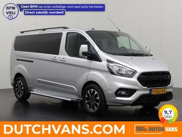 Ford Transit Custom 2.0TDCI Dubbele-cabine 2019 L2 H1 Diesel, Auto's, Automaat, Euro 6, Diesel, Nieuw