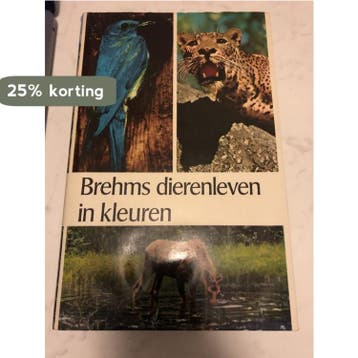 Brehms dierenleven in kleuren - Brehm 9789002121012, Boeken, Verzenden, Gelezen, Brehm