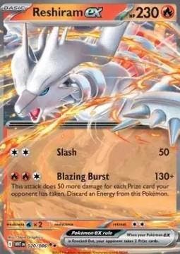 Reshiram ex (WHT 020), Ophalen of Verzenden, Nieuw