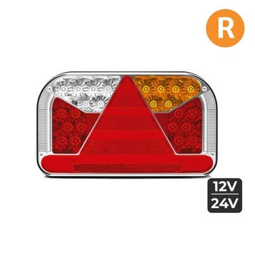 Fristom FT-170 LED Achterlicht + Kentekenverlichting 5P Bajo, Ophalen of Verzenden, Nieuw