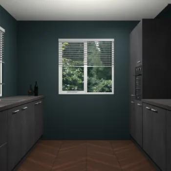 Beton Zwarte-keuken Lusaka 46117, Verzenden, Nieuw