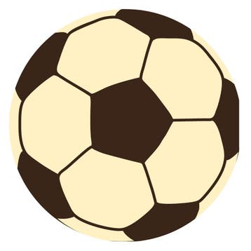 Callebaut Chocoladedecoratie Voetbal 189st, Verzenden, Nieuw