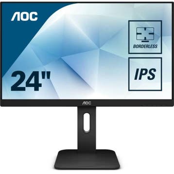 AOC 24P11920x1080 - DP - DVI - HDMI - VGA - Zwart, Computers en Software, Pc- en Netwerkkabels, Verzenden, Refurbished