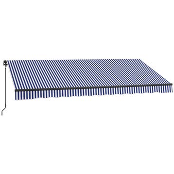 Luifel 4x3m Wandmontage Balkonluifel Met Handslinger, Zonwer, Verzenden