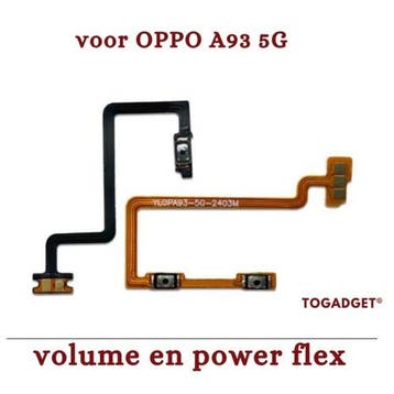 Oppo A93 5G volume en power flex, Verzenden, Nieuw