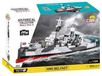 COBI 4844 HMS Belfast IWM (Leger bouwsets, Modelbouwsets), Kinderen en Baby's, Speelgoed | Bouwstenen, Verzenden, Nieuw