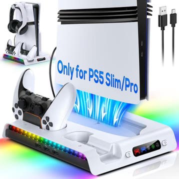 PS5 Slim Dock Ventilator | 3 Snelheden | Laatste Stuk!, Ophalen of Verzenden, Zo goed als nieuw, Overige typen