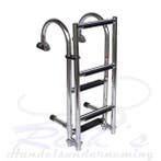 Zwemtrap RVS 316 – Dekmontage – opklapbaar 5 treden, Ophalen of Verzenden, Nieuw