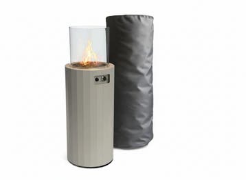 Planika Bino gas terrasverwarmer met beschermhoes - Grijs, Verzenden, Nieuw