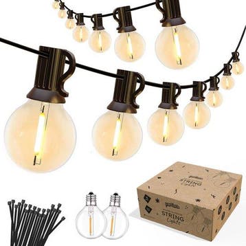 2dekans | Partizzle 15m Waterdicht Lichtsnoer Rond - 25 LED, Diversen, Kerst, Ophalen of Verzenden, Zo goed als nieuw