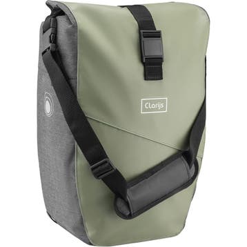 Clarijs Enkele Fietstas Solobag 24L olijf-grijs, Verzenden, Nieuw