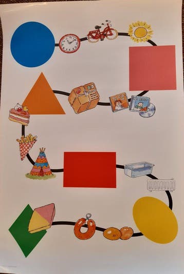 Bas Poster vormen (zie omschrijving), Verzenden, Nieuw