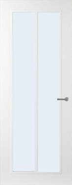 Svedex binnendeur CN02 met blank glas 73x211,5 cm stomp, Ophalen of Verzenden, Nieuw